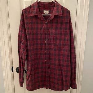 XL Dockers Plaid Buttondown